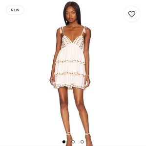 Liza mini dress in desert multi